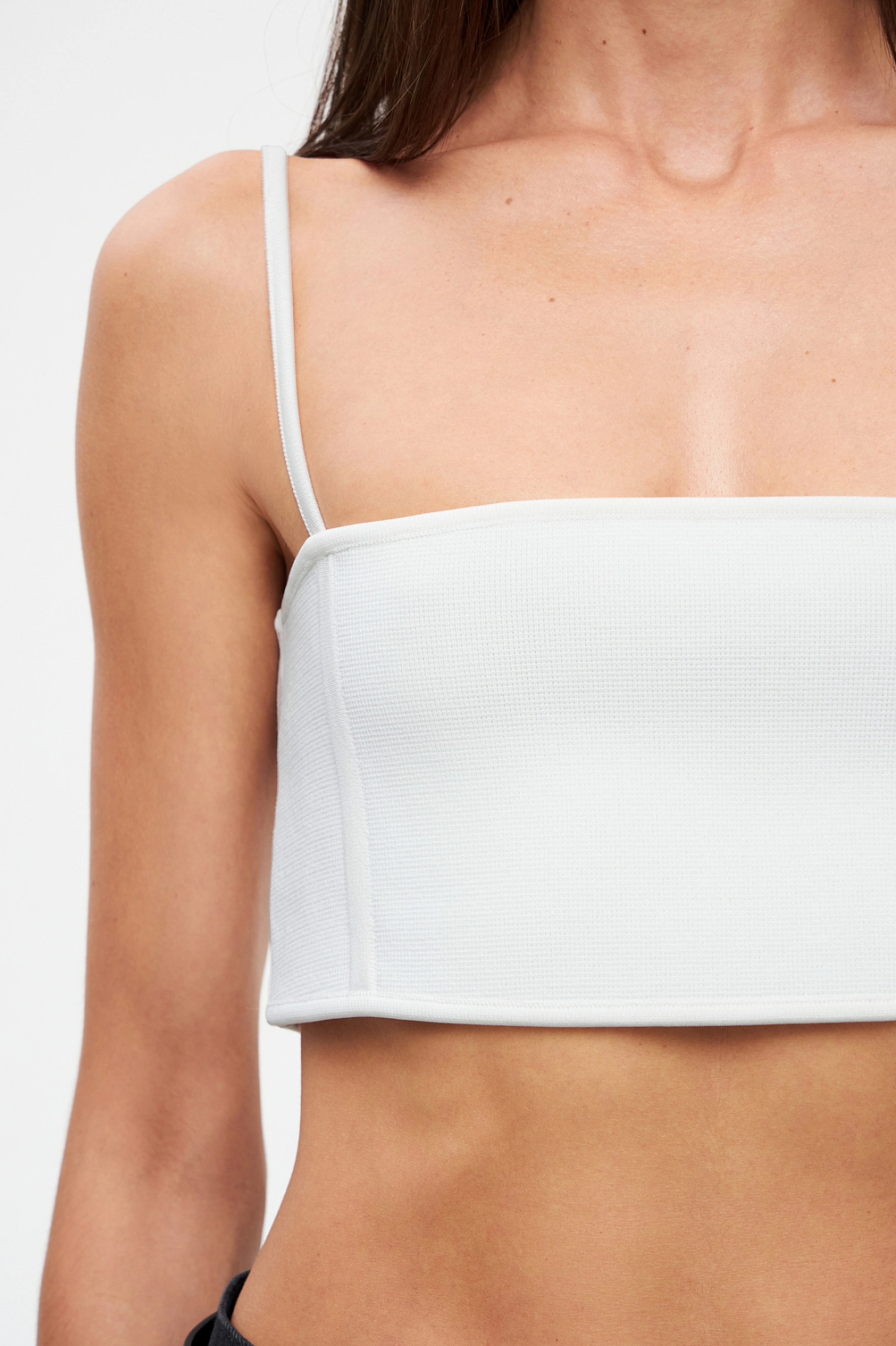 Топ на бретелях из вискозы