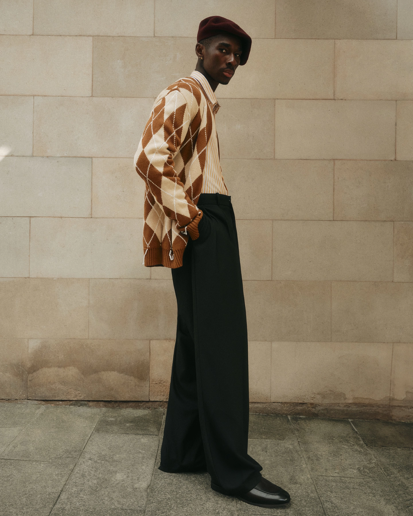 Кафтан мужской и брюки классические