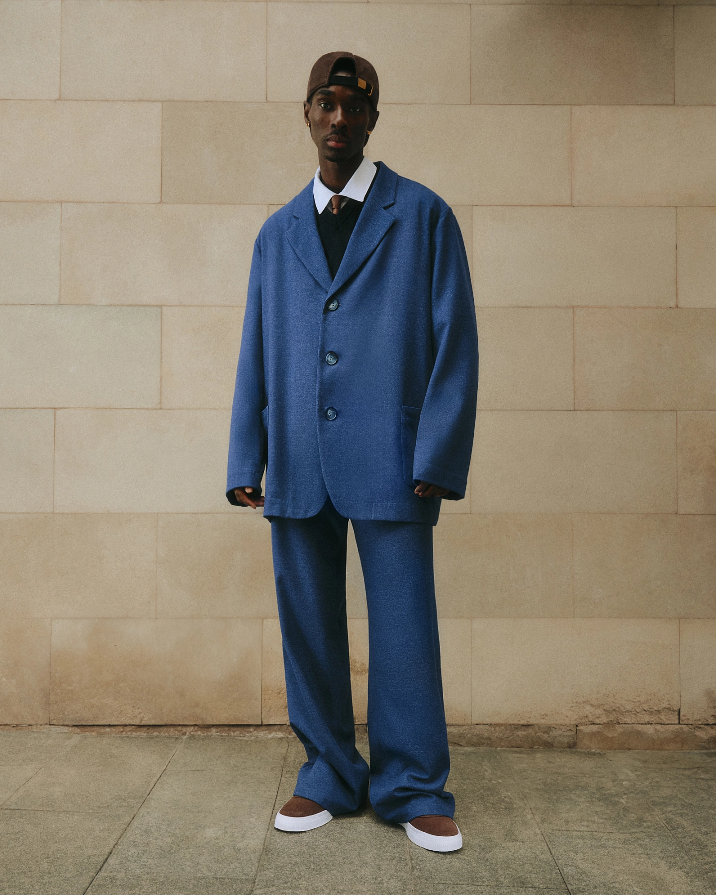 Кафтан мужской и брюки из фланели