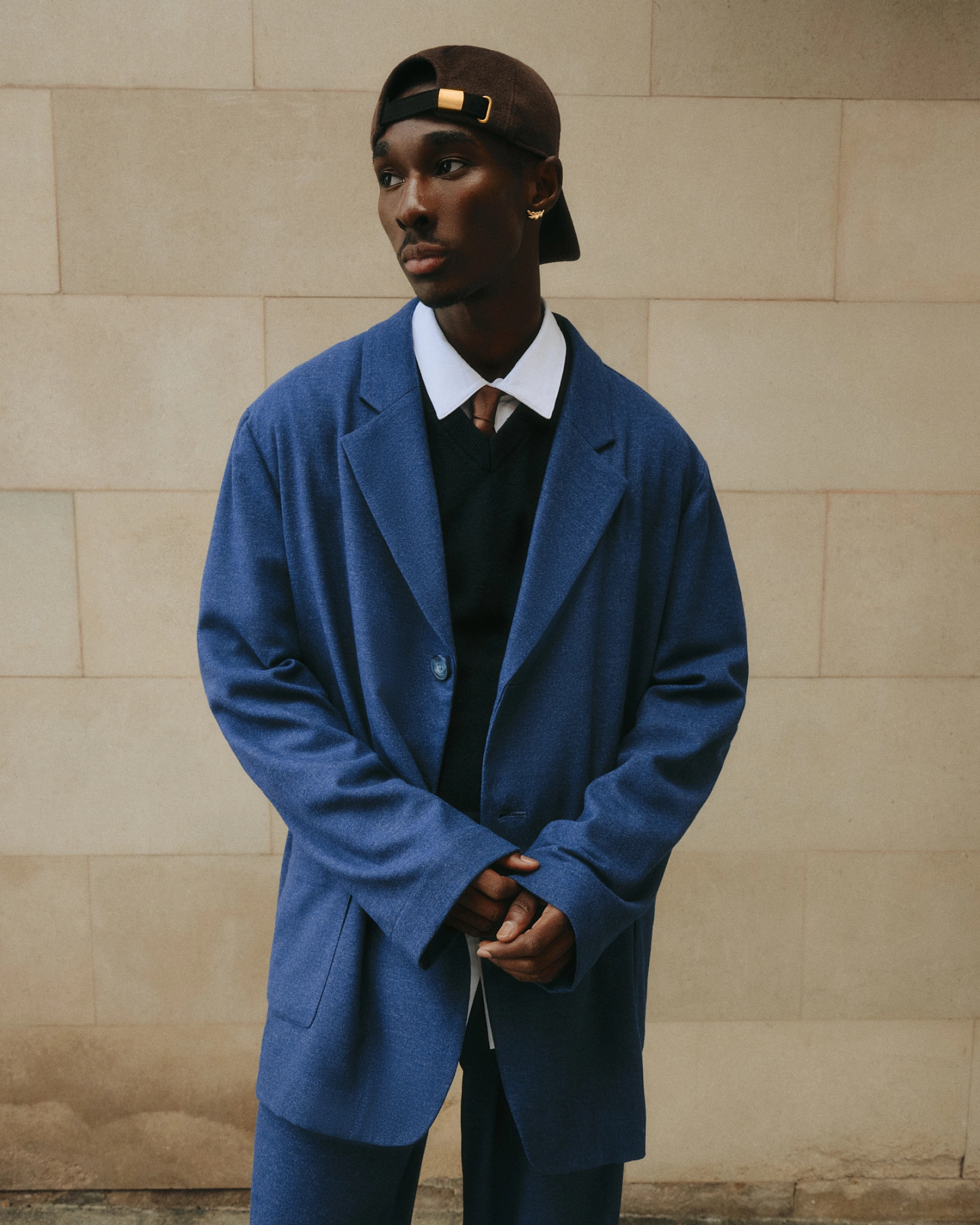 Кафтан мужской и брюки из фланели